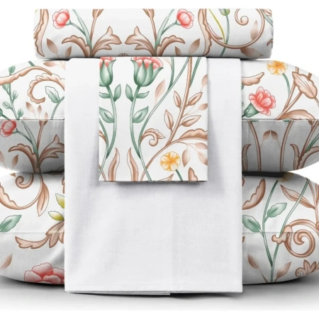 Комплект постельного белья Verossa Summer meadow 2сп 50х70 см сатин 794344